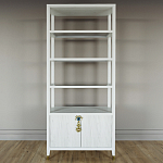 Стеллаж со стеклянными полками Elsa Dreams White варинант исполнения - 6 | Loft Concept в Нижнем Новгороде