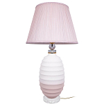 Настольная лампа керамическая Pink lampshade варинант исполнения - 2 | Loft Concept в Нижнем Новгороде