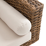 Трехместный садовый диван из плетеного пластика Matteo варинант исполнения - 3 | Loft Concept в Нижнем Новгороде