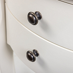 Белая тумба на фигурных ножках Shelby варинант исполнения - 4 | Loft Concept в Нижнем Новгороде