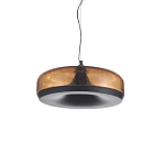 Подвесной светильник с стеклянным плафоном LED 42W 3000K Glass Textured Lampshade варинант исполнения - 2 | Loft Concept в Нижнем Новгороде