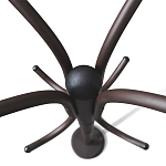 Вешалка напольная коричневая с 4-мя металлическими крючками Noble Branches варинант исполнения - 3 | Loft Concept в Нижнем Новгороде