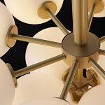 Люстра круглая со стеклянными сферами Maleficent варинант исполнения - 3 | Loft Concept в Нижнем Новгороде