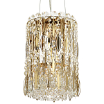 Подвесной светильник с металлическими и хрустальными подвесками Bonnay Crystal Hanging Lamp варинант исполнения - 1 | Loft Concept в Нижнем Новгороде