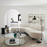 Торшер с поворотным плафоном Davy Brass Floor Lamp варинант исполнения - 9 | Loft Concept в Нижнем Новгороде