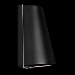 Уличный настенный светильник светодиодный конусообразной формы черного цвета из металла Urban Minimalist варинант исполнения - 3 | Loft Concept в Нижнем Новгороде