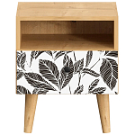 Прикроватная тумба с изображением на ящике Elise Nightstand варинант исполнения - 19 | Loft Concept в Нижнем Новгороде