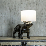 Настольная лампа COLLECTION OF DOGS с абажуром Бульдог варинант исполнения - 3 | Loft Concept в Нижнем Новгороде
