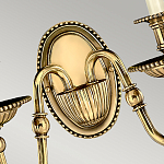 Бра с 2-мя бежевыми абажурами в классическом стиле Hinkley варинант исполнения - 5 | Loft Concept в Нижнем Новгороде