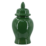 Ваза с крышкой однотонная Высота 31 см Chinoiserie Ceramics варинант исполнения - 9 | Loft Concept в Нижнем Новгороде