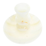 Подсвечник в виде чаши из натурального камня оникс Stone Candlestick варинант исполнения - 2 | Loft Concept в Нижнем Новгороде