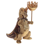 Подсвечник в виде дракона Dragon candlestick Green Gold Brown L or R варинант исполнения - 6 | Loft Concept в Нижнем Новгороде