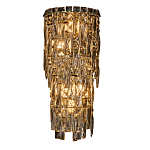 Бра с каскадом из прозрачного хрусталя и корпусом золотого цвета Constant Sparks варинант исполнения - 7 | Loft Concept в Нижнем Новгороде