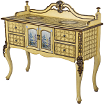 Комод деревянный Illustration of flowers варинант исполнения - 4 | Loft Concept в Нижнем Новгороде