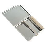 Портсигар с газовой зажигалкой из натурального камня Яшма Змеиная Stone Cigarettes Cases варинант исполнения - 3 | Loft Concept в Нижнем Новгороде