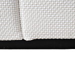 Дизайнерское кресло мягкое с обивкой из рогожки кремового цвета Decoration of Everything варинант исполнения - 3 | Loft Concept в Нижнем Новгороде