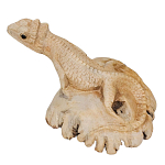 Статуэтка из дерева ящерица Animals of the World варинант исполнения - 4 | Loft Concept в Нижнем Новгороде