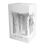 Встраиваемый в стену гипсовый светильник под покраску с колоннами и арками в античном стиле Antiquity Athena варинант исполнения - 2 | Loft Concept в Нижнем Новгороде