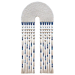 Настенное украшение из нитей Корона с кисточками Crown Wall Hanging варинант исполнения - 4 | Loft Concept в Нижнем Новгороде