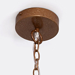 Круглая многоярусная люстра с круглыми деревянными подвесками Wooden Beads Chandelier Cream варинант исполнения - 2 | Loft Concept в Нижнем Новгороде