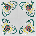 Плитка дизайнерская Драконий фрукт варинант исполнения - 1 | Loft Concept в Нижнем Новгороде