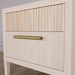 Прикроватная Тумбочка Primo с двумя ящиками Светлый дуб варинант исполнения - 4 | Loft Concept в Нижнем Новгороде