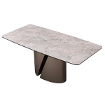 Стол обеденный керамический серый Servorios варинант исполнения - 3 | Loft Concept в Нижнем Новгороде