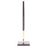 Ручка шариковая на подставке из натурального камня Обсидиан Stone Pens варинант исполнения - 1 | Loft Concept в Нижнем Новгороде