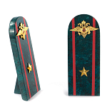 Сувенир Погон МВД из натурального камня змеевик Souvenir Epaulets варинант исполнения - 5 | Loft Concept в Нижнем Новгороде