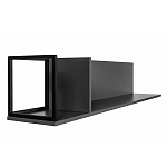 Полка навесная открытая цвета графит Strict Lines  варинант исполнения - 6 | Loft Concept в Нижнем Новгороде