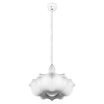 Подвесной светильник с белым фигурным абажуром и мягкими волнистыми краями Cloud Motion  варинант исполнения - 2 | Loft Concept в Нижнем Новгороде