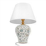 Настольная лампа с цветочной росписью Lamp Flower Painting варинант исполнения - 3 | Loft Concept в Нижнем Новгороде