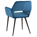 Стул с подлокотниками синий NEASAN STOOL варинант исполнения - 5 | Loft Concept в Нижнем Новгороде