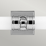 Бра для ванных комнат горизонтальное с двумя матовыми стеклянными цилиндическими плафонами Feiss варинант исполнения - 6 | Loft Concept в Нижнем Новгороде