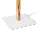 Вешалка с квадратным основанием и 4-мя белыми металлическими крючками Industrial Metal Rust варинант исполнения - 3 | Loft Concept в Нижнем Новгороде