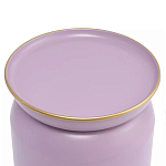 Журнальный столик круглый сиреневого цвета Noticeable Element варинант исполнения - 2 | Loft Concept в Нижнем Новгороде