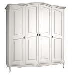 Шкаф белый из массива бука в стиле прованс White Provence варинант исполнения - 1 | Loft Concept в Нижнем Новгороде