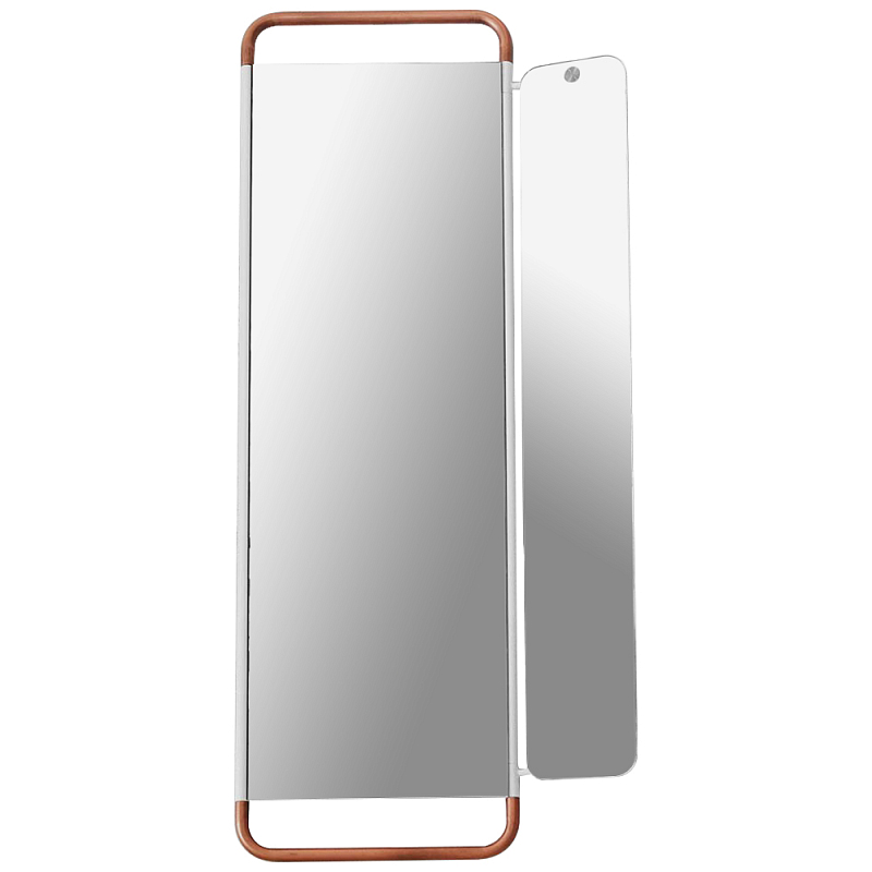 Настенное зеркало White Copper Functional Mirror Зеркало Белый Медь Настенное зеркало White Copper Functional Mirror Зеркало Белый Медь в Нижнем Новгороде | Loft Concept