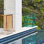 Стол журнальный в форме кубов Acrylic Furniture Lumina Mint Breeze варинант исполнения - 7 | Loft Concept в Нижнем Новгороде