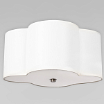 Потолочный светильник с белым волнистым плафоном из ткани Vitorino варинант исполнения - 1 | Loft Concept в Нижнем Новгороде