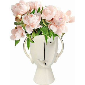 Ваза бежевая Thoughtfulness