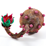 Статуэтка тропический фрукт Pandora Tropical Fruit Fuchsia Green Brown Flower варинант исполнения - 2 | Loft Concept в Нижнем Новгороде