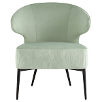 Современное мягкое кресло на металлических ножках Rakush Pistachio варинант исполнения - 2 | Loft Concept в Нижнем Новгороде