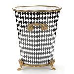 Фарфоровое кашпо Black and white square варинант исполнения - 3 | Loft Concept в Нижнем Новгороде