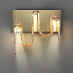 Бра волнистой формы из фактурного стекла Big Wave варинант исполнения - 7 | Loft Concept в Нижнем Новгороде