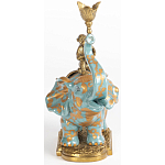 Фарфоровый подсвечник Слон с эмоцией Fluens варинант исполнения - 4 | Loft Concept в Нижнем Новгороде