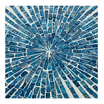 Приставной столик с инкрустацией раковинами устриц Bone Inlay варинант исполнения - 2 | Loft Concept в Нижнем Новгороде