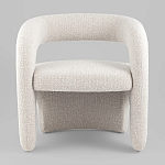 Кресло дизайнерское для лаунж зоны жемчужного цвета Pearl Lounge варинант исполнения - 9 | Loft Concept в Нижнем Новгороде