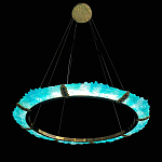 Люстра в форме кольца с цветочным декором Warm Heavenly Light варинант исполнения - 6 | Loft Concept в Нижнем Новгороде