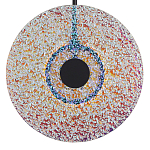 Подвесной светильник из фактурного двойного стекла Heterochromia варинант исполнения - 3 | Loft Concept в Нижнем Новгороде